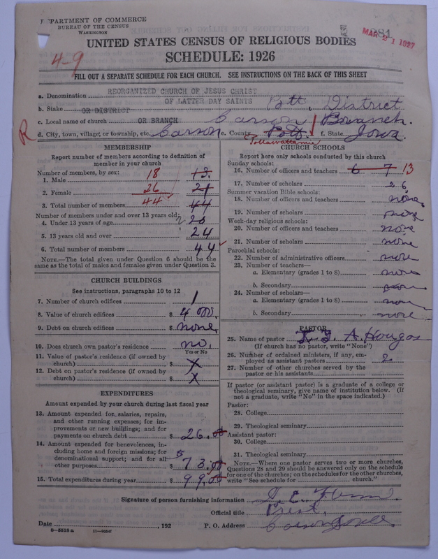 Scan of Reorganized Church of Jesus Christ of Latter Day Saints: 281
