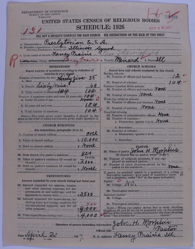 Scan of Presbyterian Church in the United States of America: 3740
