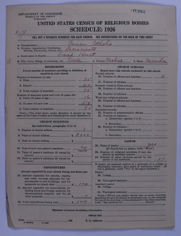 Scan of Roman Catholic Church: 10382