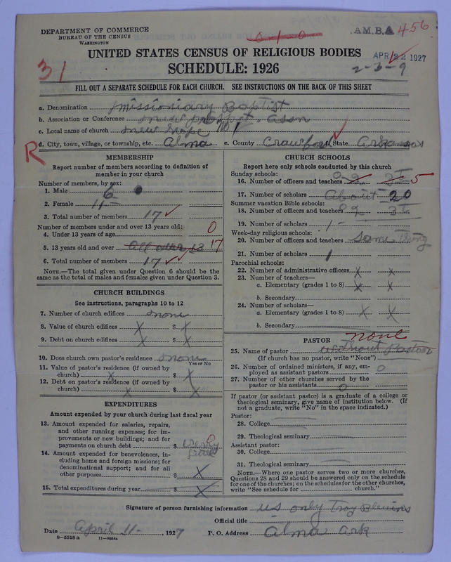 Scan of Landmark Baptist of America: 456