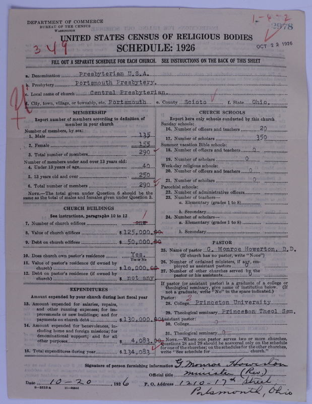 Scan of Presbyterian Church in the United States of America: 2978