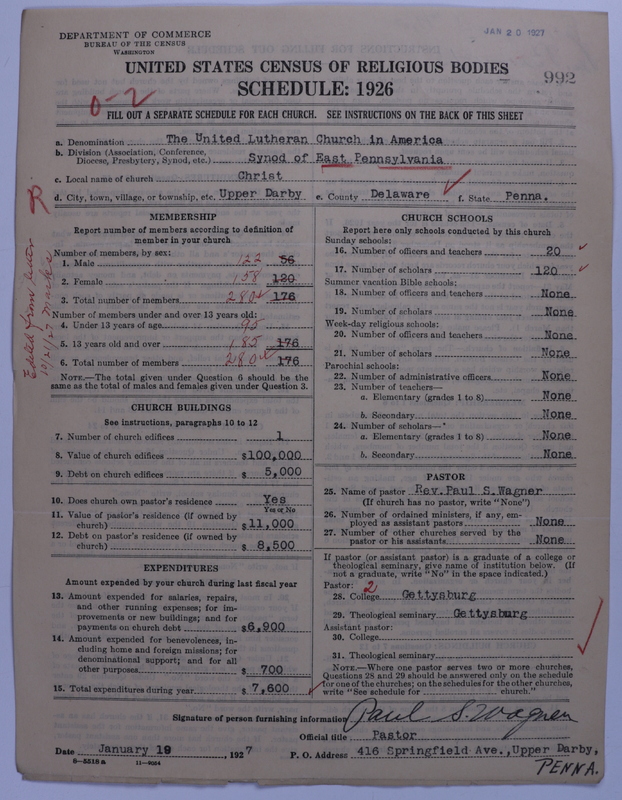 Scan of United Lutheran Church in America: 992
