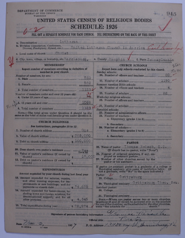 Scan of United Lutheran Church in America: 945