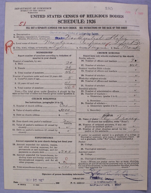 Scan of Church of Jesus Christ of Latter-day Saints: 185