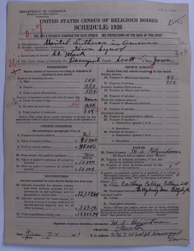 Scan of United Lutheran Church in America: 2584