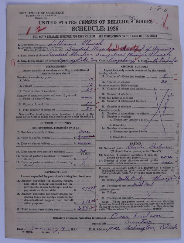 Scan of Swedish Evangelical Mission Covenant of America: 265
