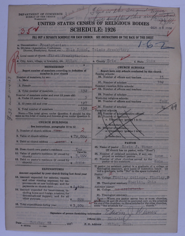 Scan of Presbyterian Church in the United States of America: 2634