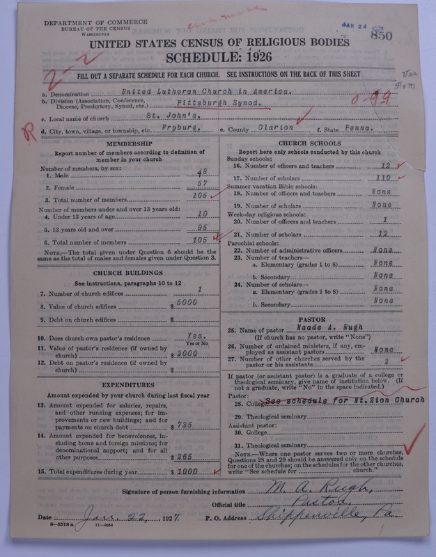 Scan of United Lutheran Church in America: 850