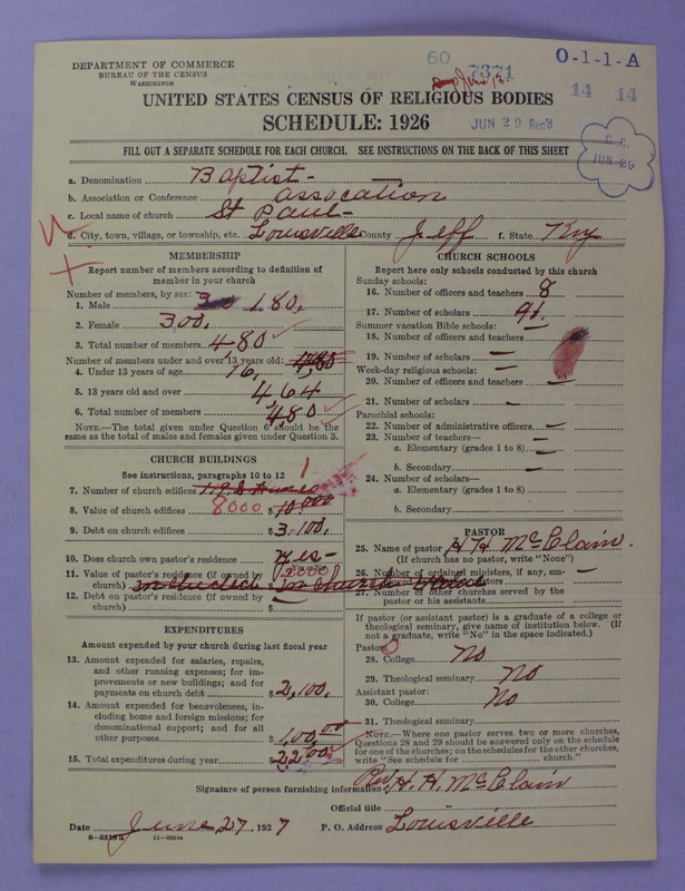 Scan of Negro Baptists: 7371