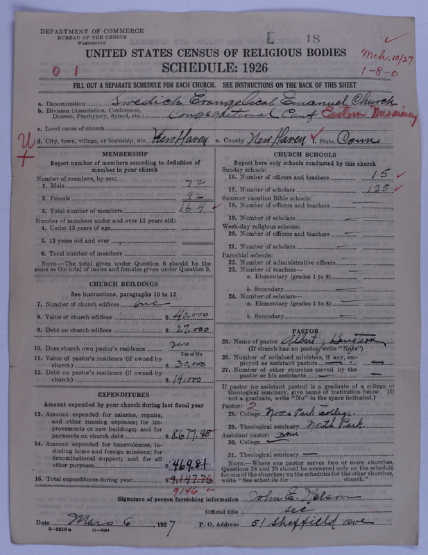 Scan of Swedish Evangelical Mission Covenant of America: 18