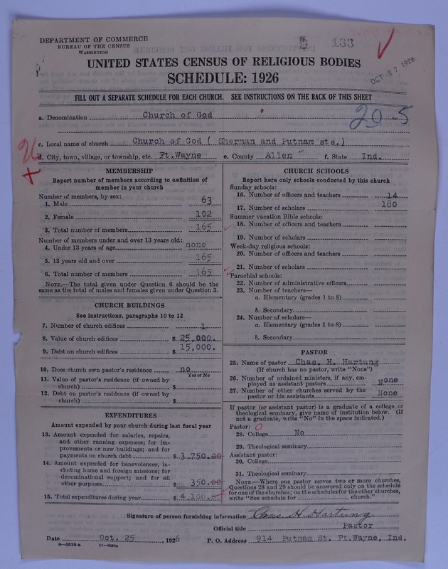 Scan of Church of God (Headquarters, Anderson, Ind.): 133