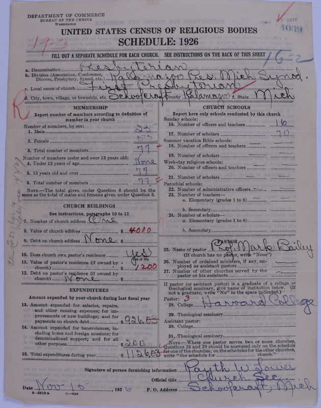 Scan of Presbyterian Church in the United States of America: 4039