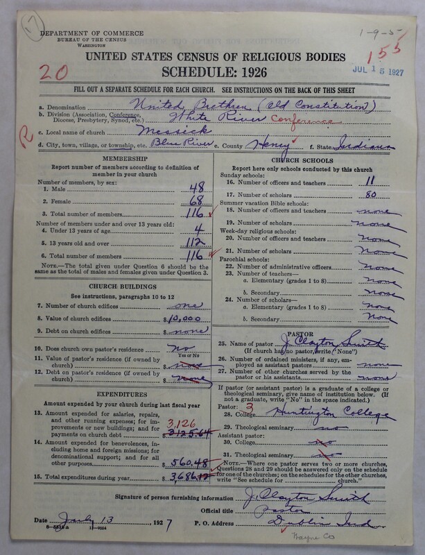 Scan of Church of the United Brethren in Christ (Old Constitution): 155