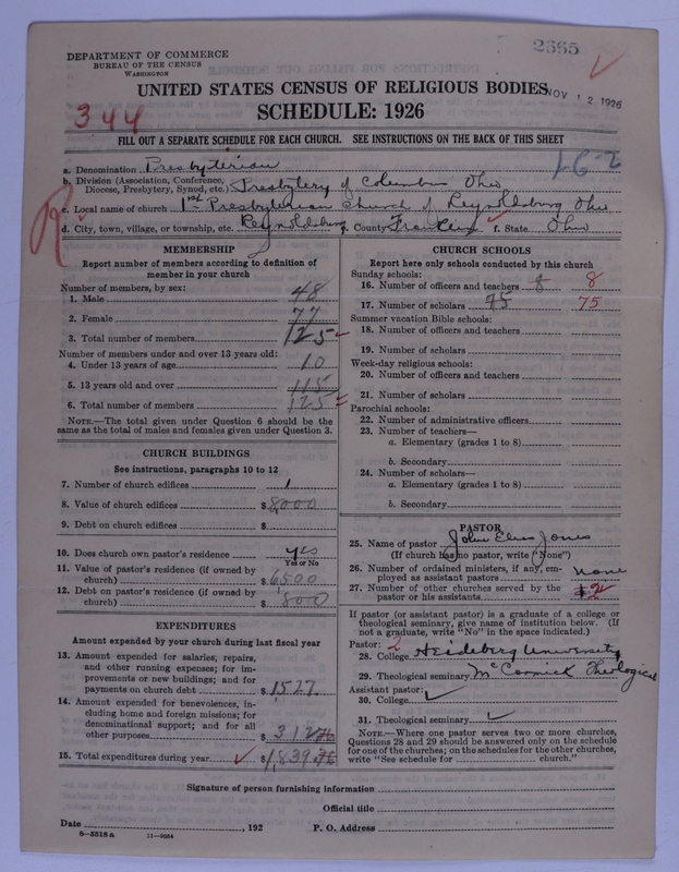 Scan of Presbyterian Church in the United States of America: 2665