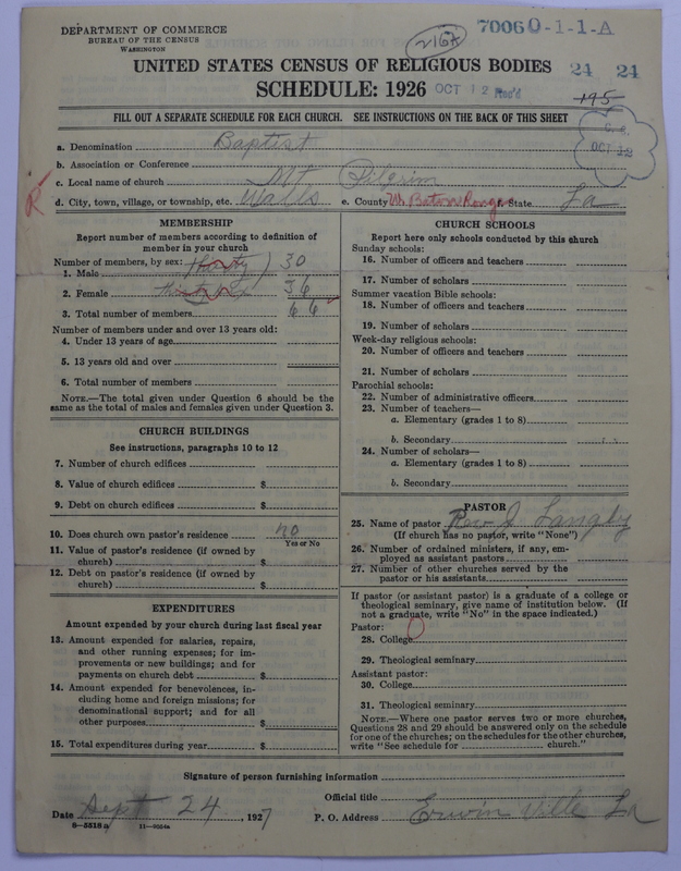 Scan of Negro Baptists: 7006