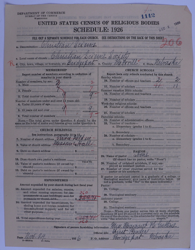 Scan of Church of Christ, Scientist: 1112