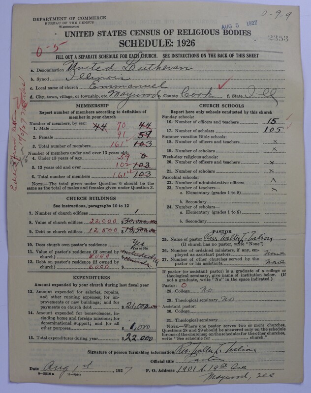 Scan of United Lutheran Church in America: 2353