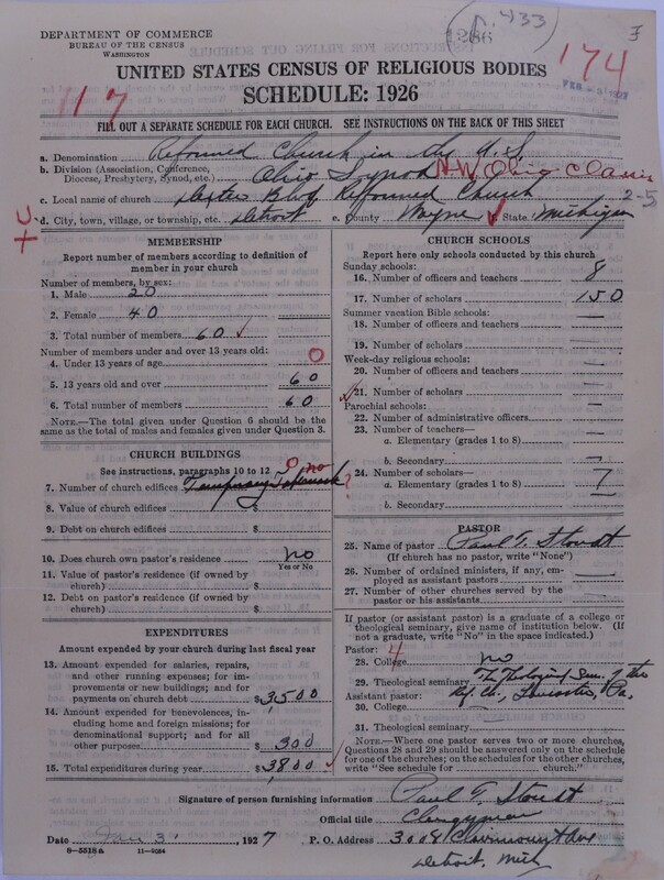 Scan of Reformed Church in the United States: 1286
