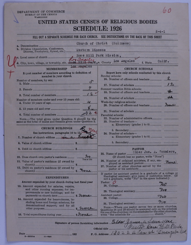 Scan of Church of Christ (Holiness) U.S.A.: 60