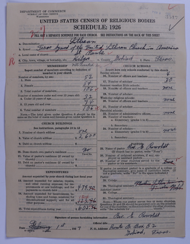 Scan of United Lutheran Church in America: 3517