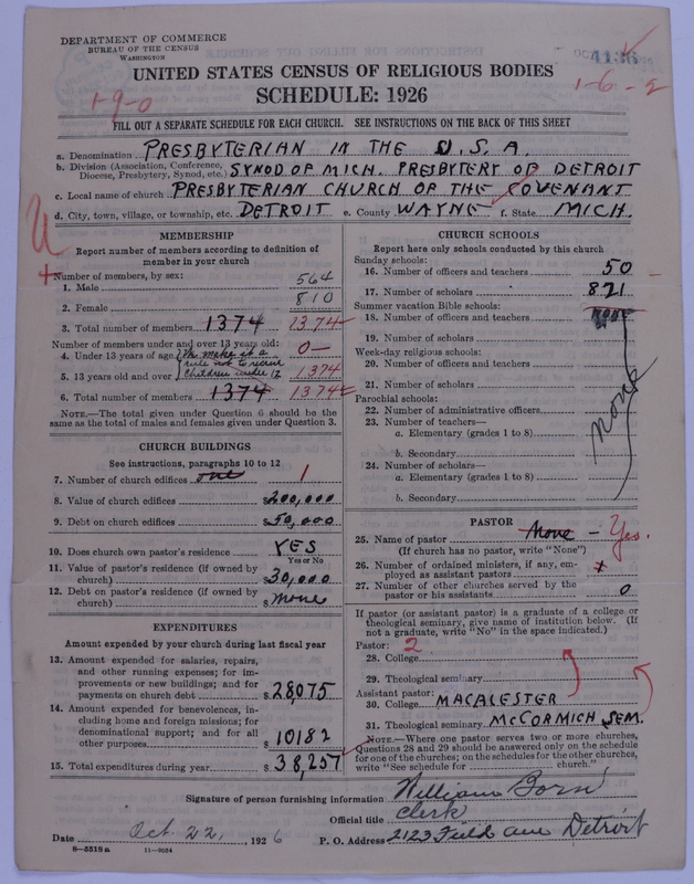 Scan of Presbyterian Church in the United States of America: 4136
