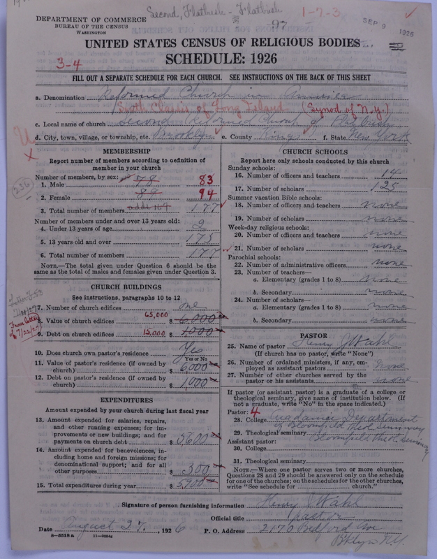 Scan of Reformed Church in America: 97