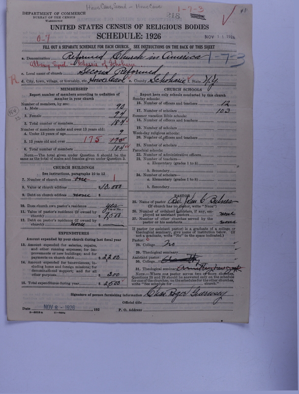 Scan of Reformed Church in America: 218