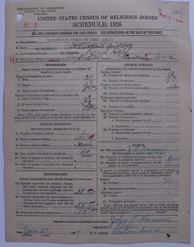 Scan of Reorganized Church of Jesus Christ of Latter Day Saints: 283