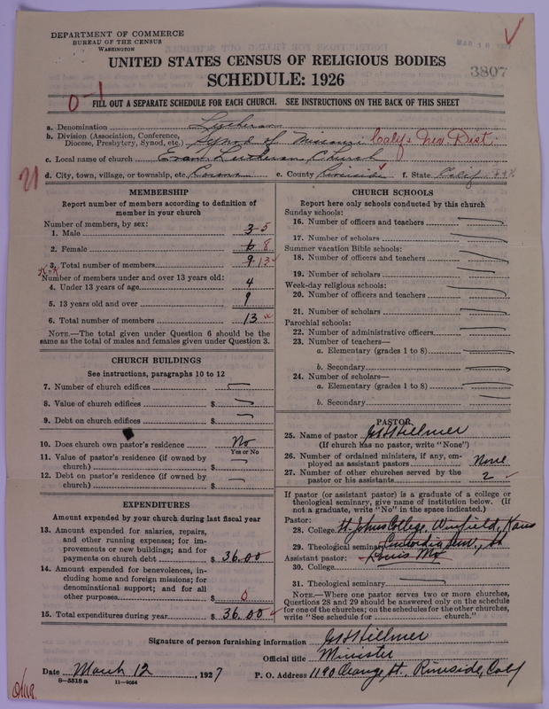 Scan of Evangelical Lutheran Synodical Conference of America: Evangelical Lutheran Synod of Missouri, Ohio, and Other States: 3807