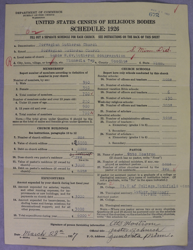 Scan of Norwegian Lutheran Church of America: 672