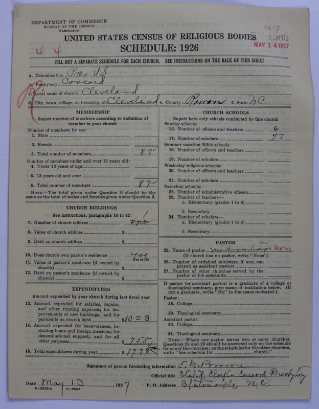 Scan of Presbyterian Church in the United States: 1203