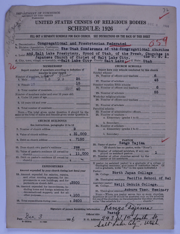 Scan of Federated Churches: 76