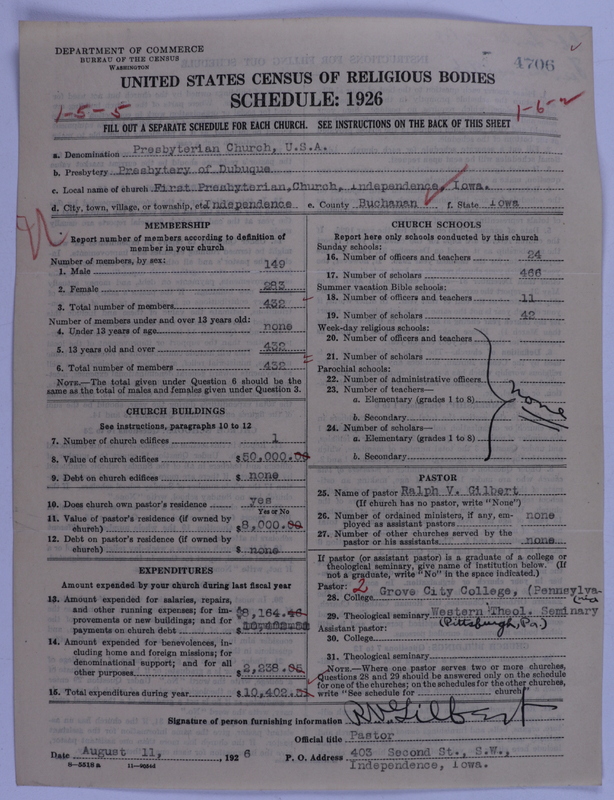 Scan of Presbyterian Church in the United States of America: 4706