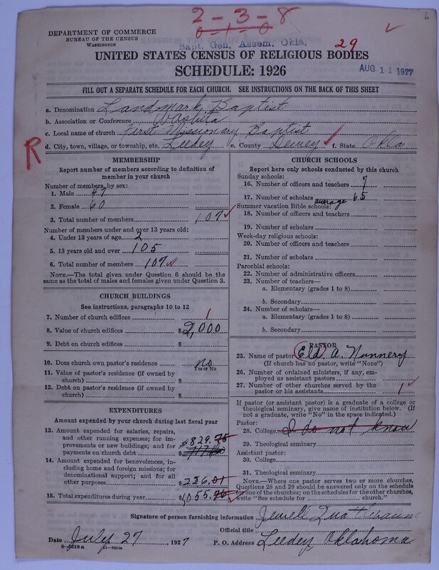 Scan of Missionary Baptist General Assembly of Oklahoma: 29