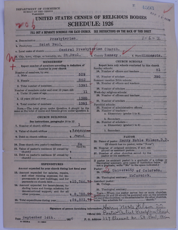 Scan of Presbyterian Church in the United States of America: 4593