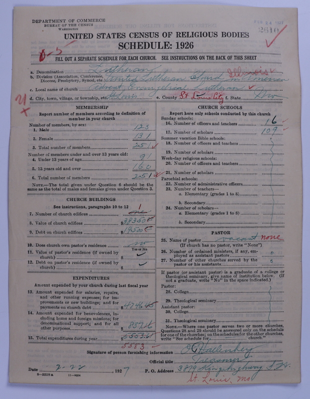 Scan of United Lutheran Church in America: 2610