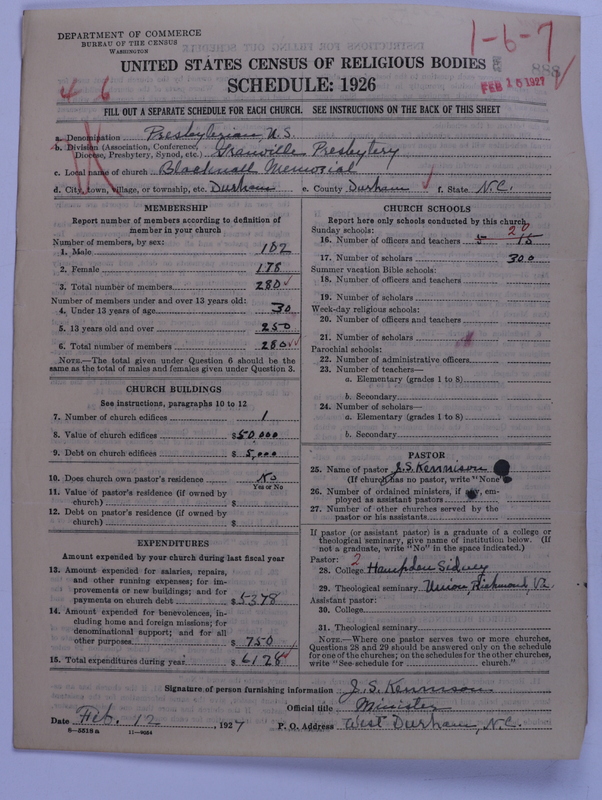 Scan of Presbyterian Church in the United States: 888