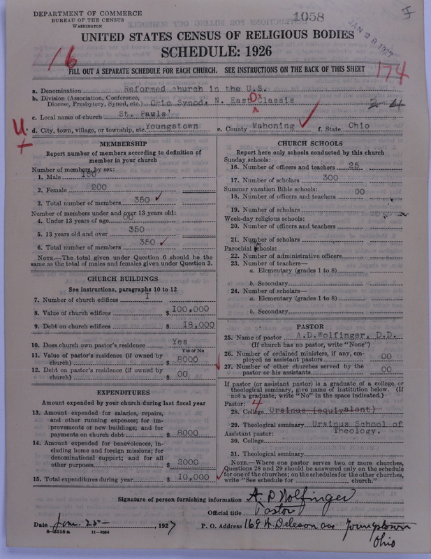 Scan of Reformed Church in the United States: 1058