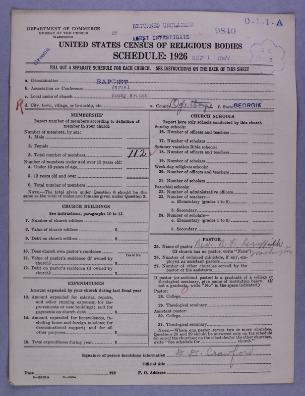 Scan of Negro Baptists: 9840