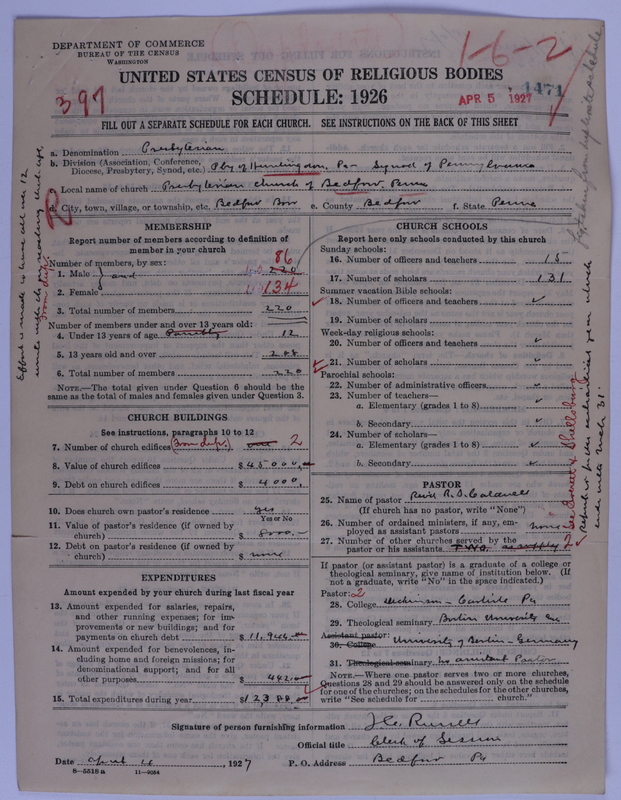 Scan of Presbyterian Church in the United States of America: 1471