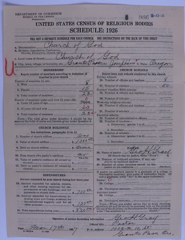 Scan of Church of God (Headquarters, Anderson, Ind.): 886
