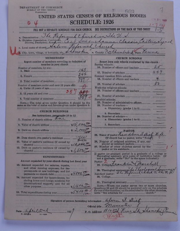 Scan of Reformed Church in the United States: 669
