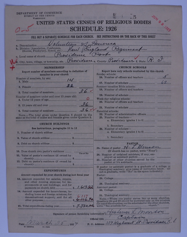 Scan of Volunteers of America: 5