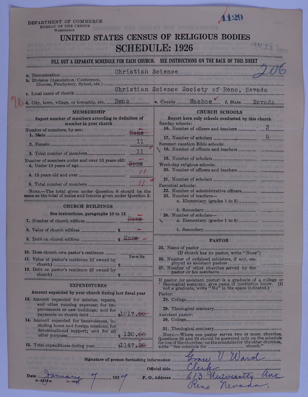 Scan of Church of Christ, Scientist: 1129