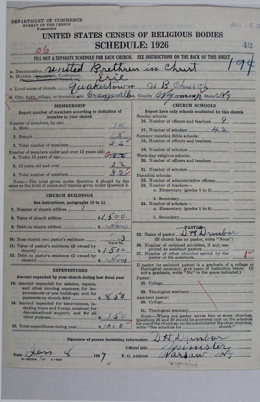 Scan of Church of the United Brethren in Christ: 42