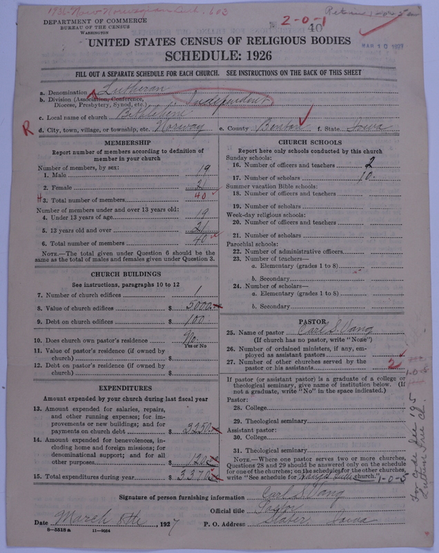 Scan of Independent Lutheran Congregations: 40