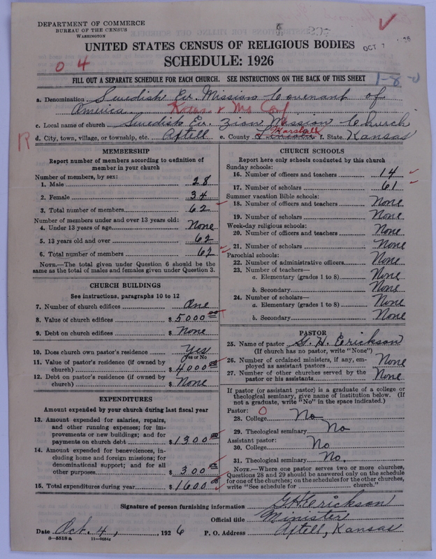 Scan of Swedish Evangelical Mission Covenant of America: 297