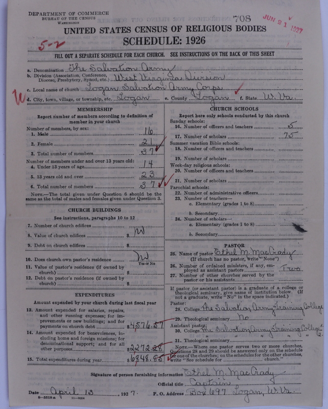 Scan of Salvation Army: 708