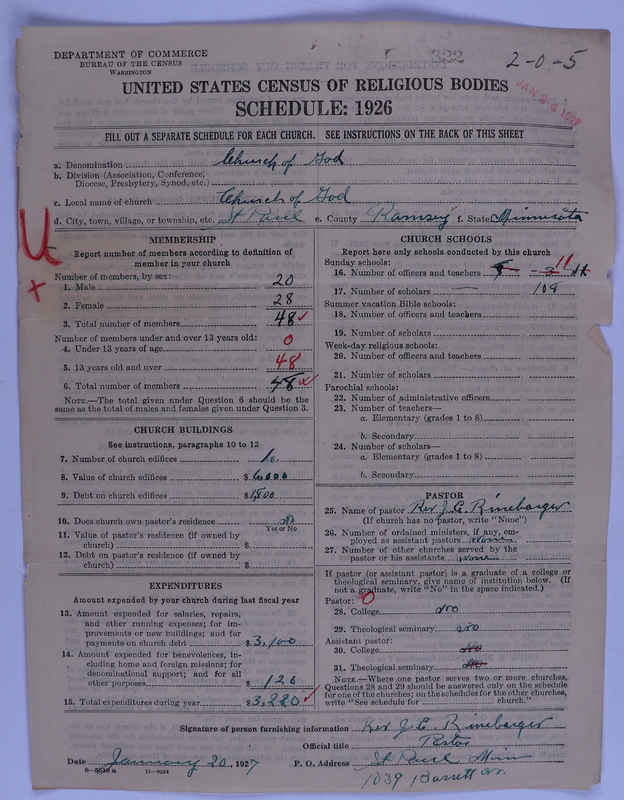 Scan of Church of God (Headquarters, Anderson, Ind.): 322