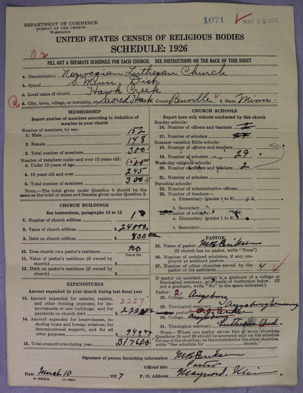 Scan of Norwegian Lutheran Church of America: 1071